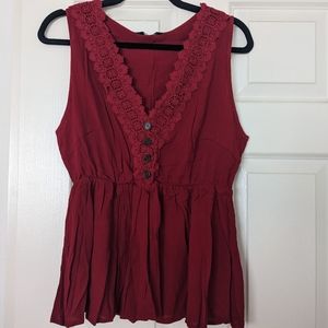 BloomChic lace tank top